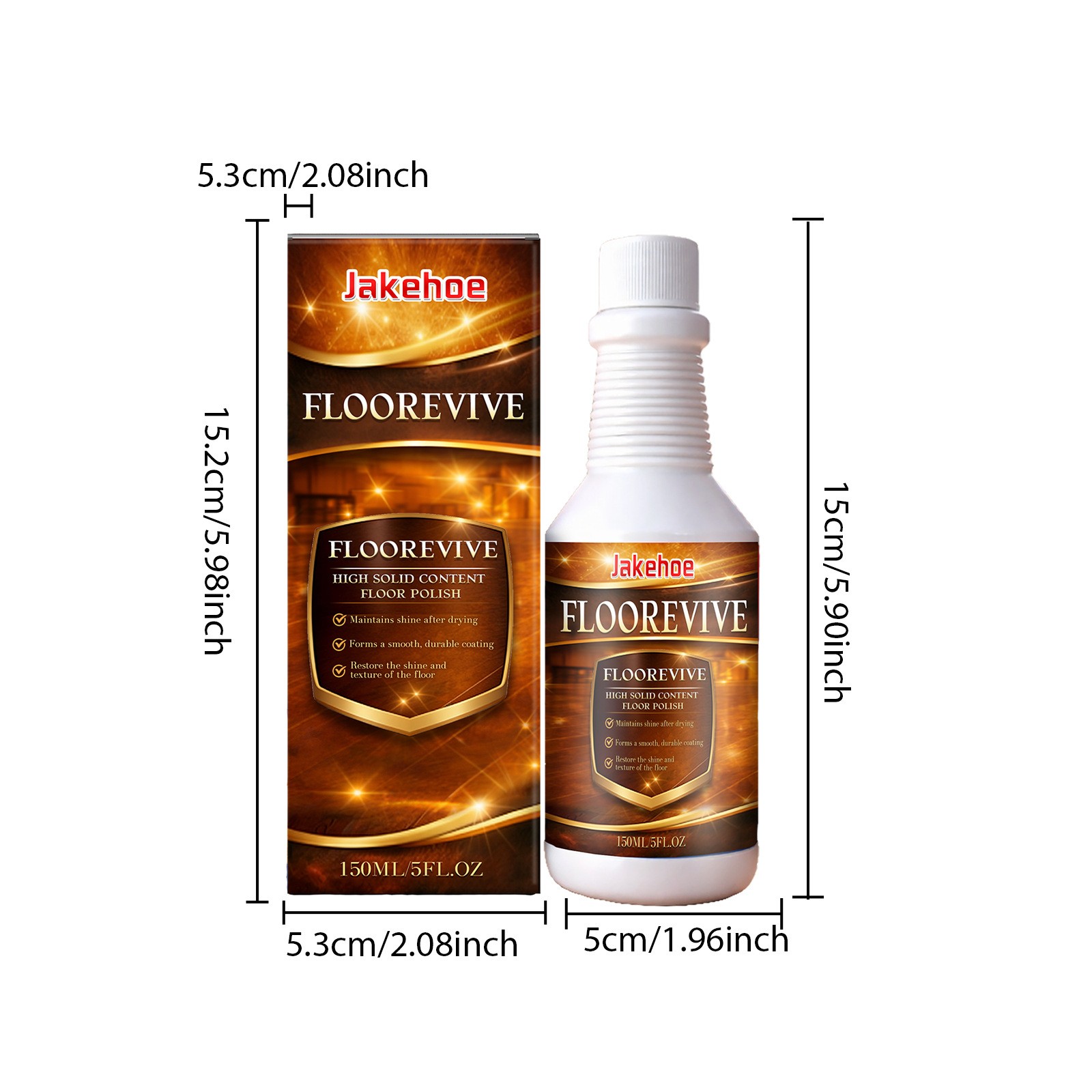 Floorevive Floor Restorer Floor Restorer/Polish -Revitalize And Shine Wood 150m