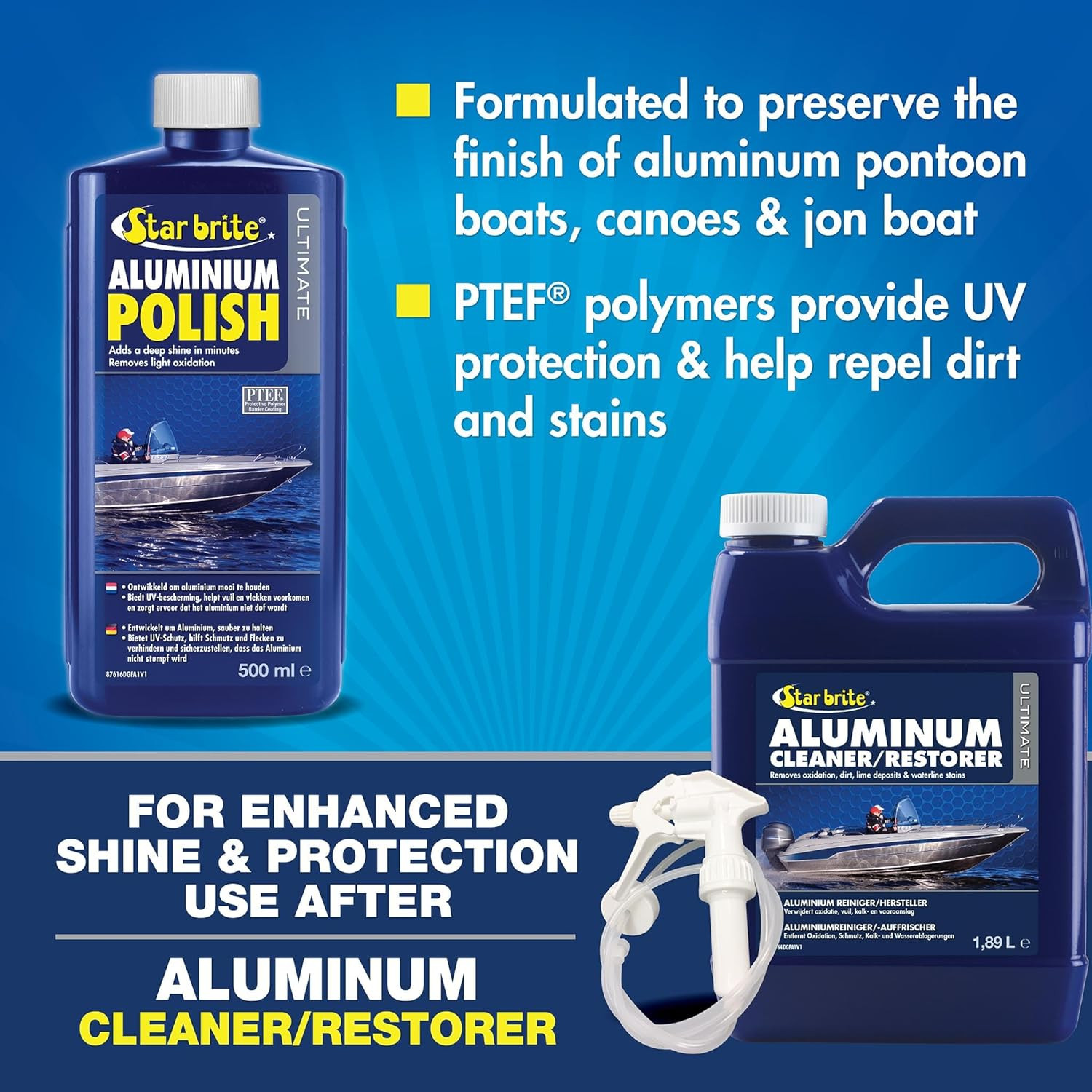 Ultimate Aluminum Polish – Adds a Deep Protective Shine, Removes Light Oxidation
