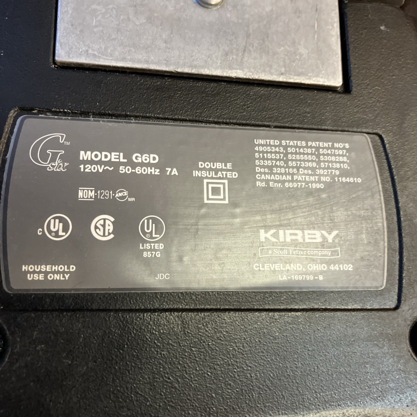 Kirby G6D, Ultimat G, Performance Edition Vacuum Cleaner, Dust Filter Bag System