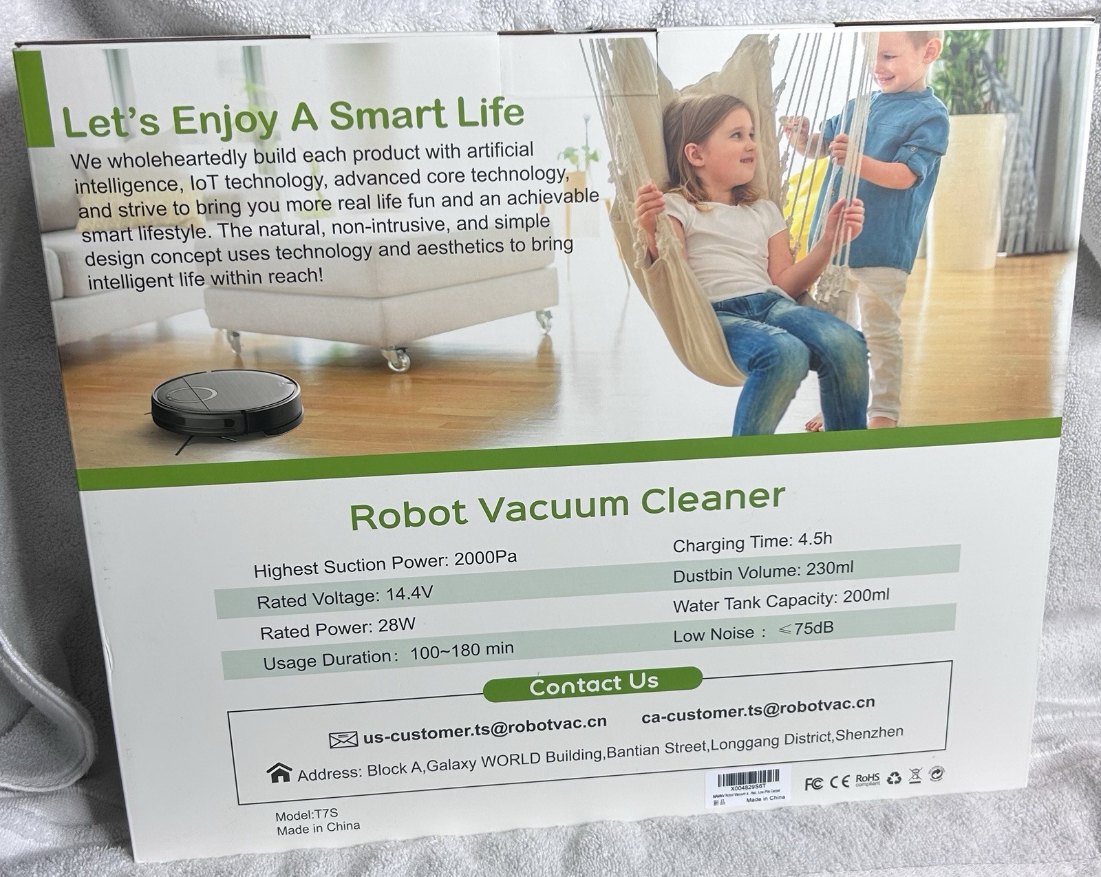 MAMNV Robot Vacuum and Mop Combo, 2 in 1 Mopping Robot Vacuum Cleaner