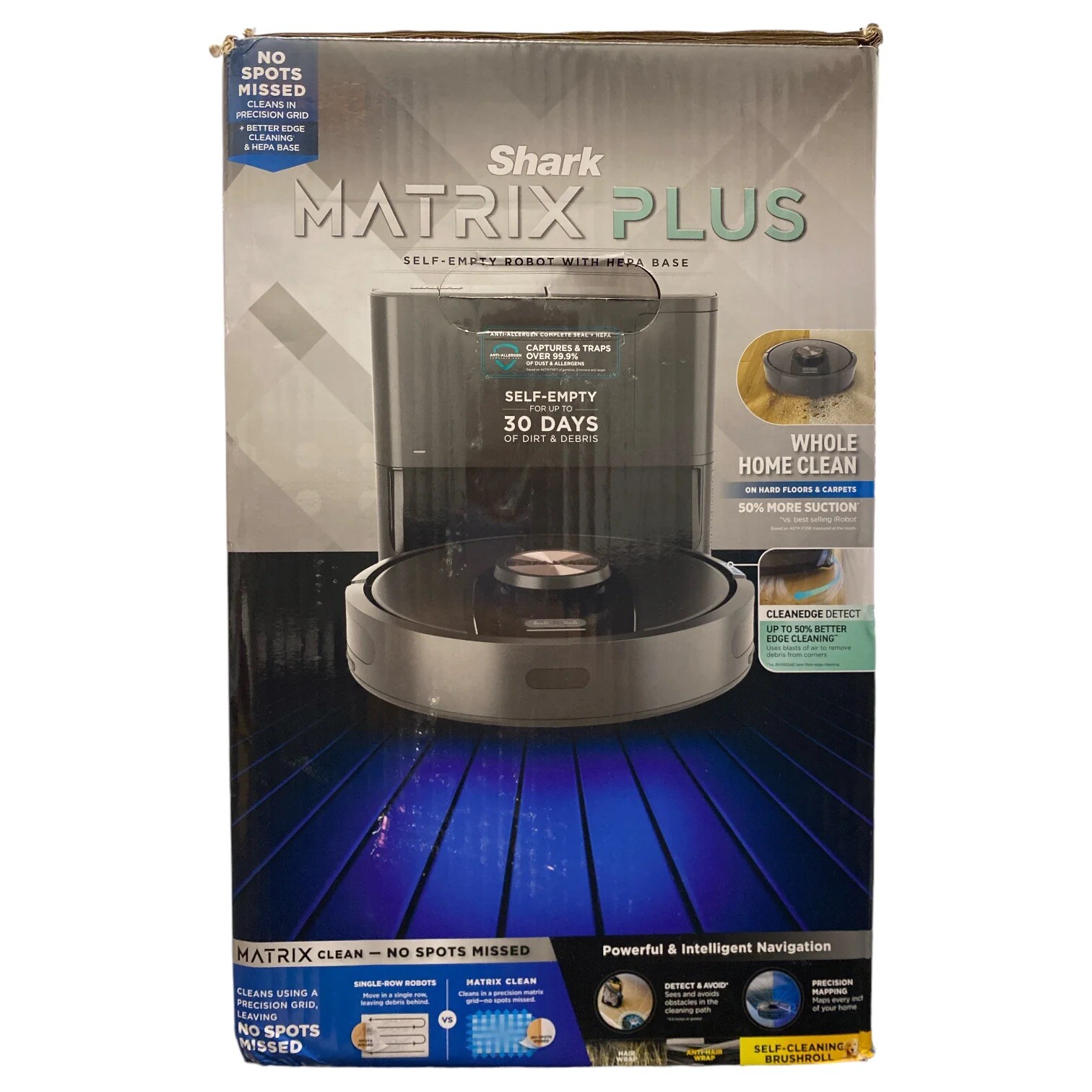 *BRAND NEW IN BOX* Shark Matrix Plus Robot Vacuum with Self-Empty HEPA Base