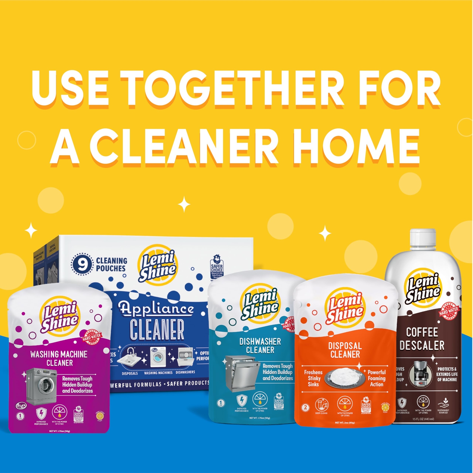 Appliance Cleaner & Deodorizer | Powered By Citric Acid | 100% Guaranteed To Cle