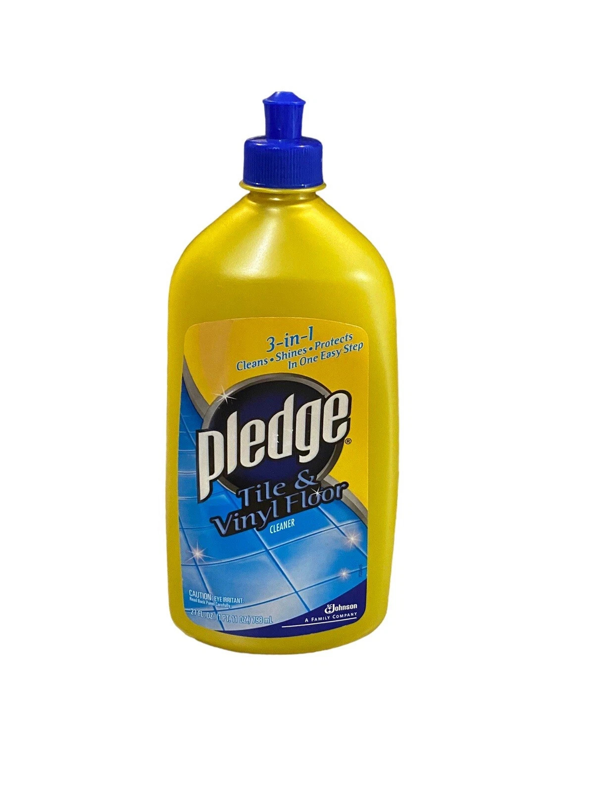1 New Pledge Tile & Vinyl Floor Cleaner 3 in 1 Discontinued 27 Fl Oz