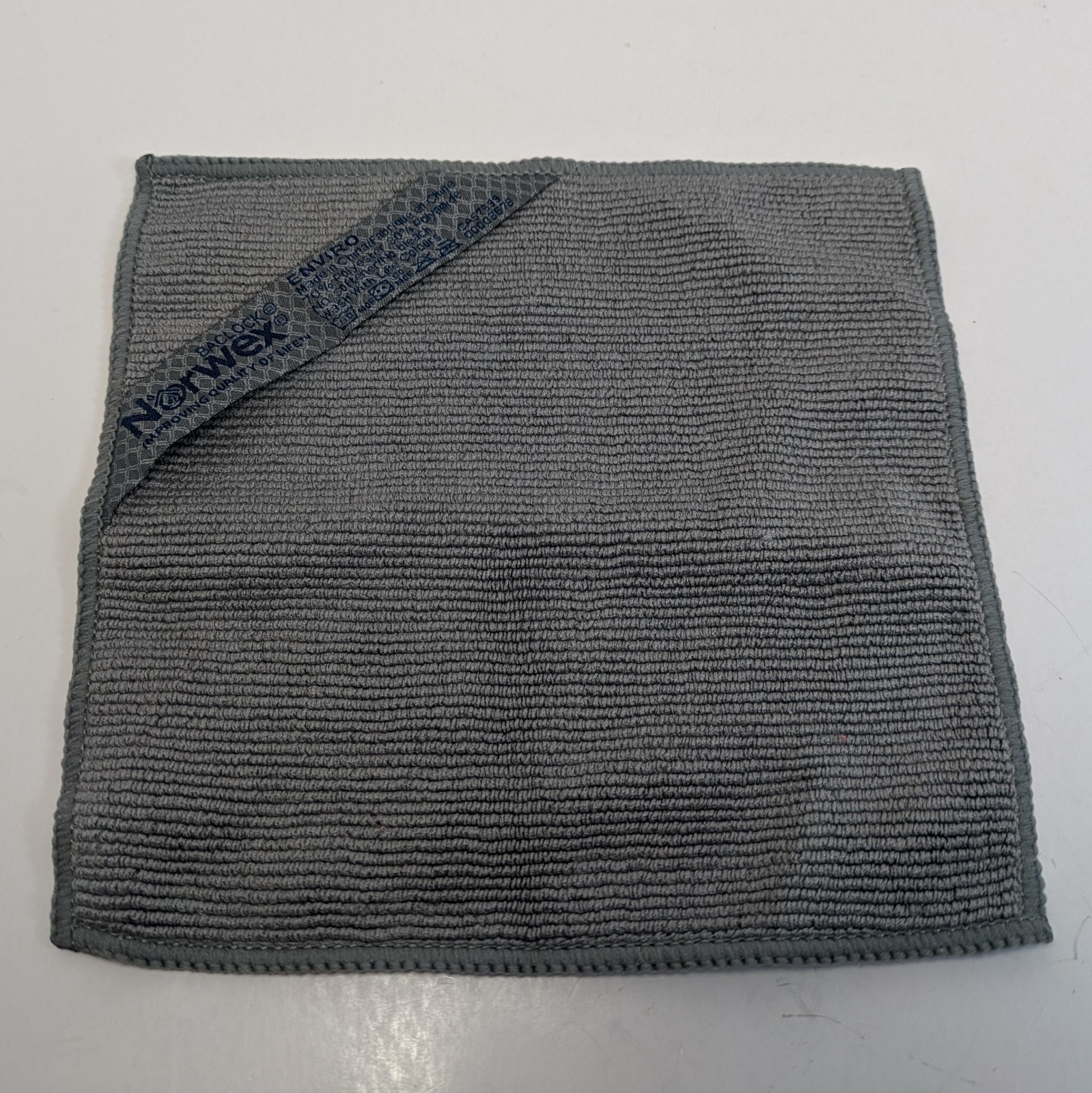 Norwex Enviro Cloth Lot (4) Microfiber Cleaning Gray Green Blue Pink Baklock
