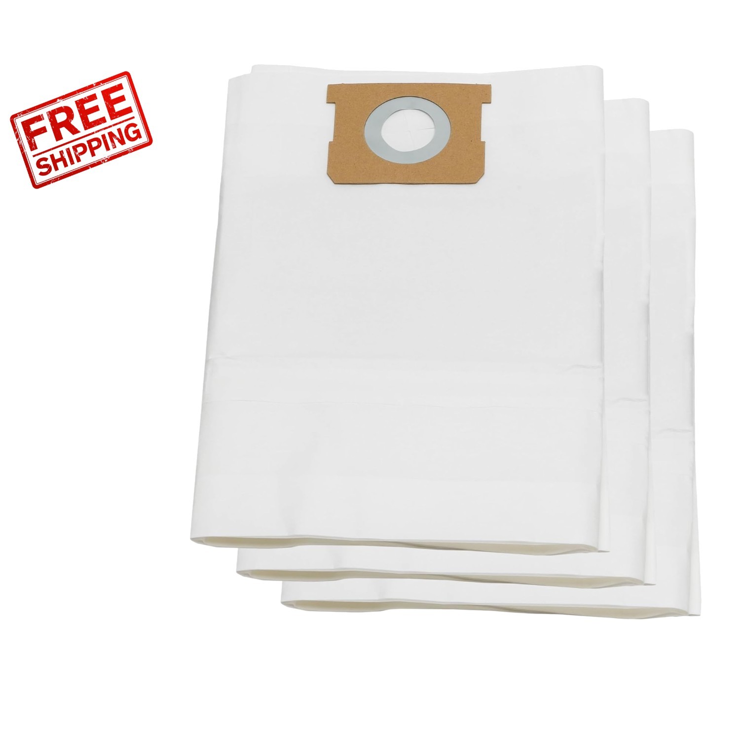 3-Pack Standard Dust Bags for 8-10 Gallon Vacuums – Easy Filtration