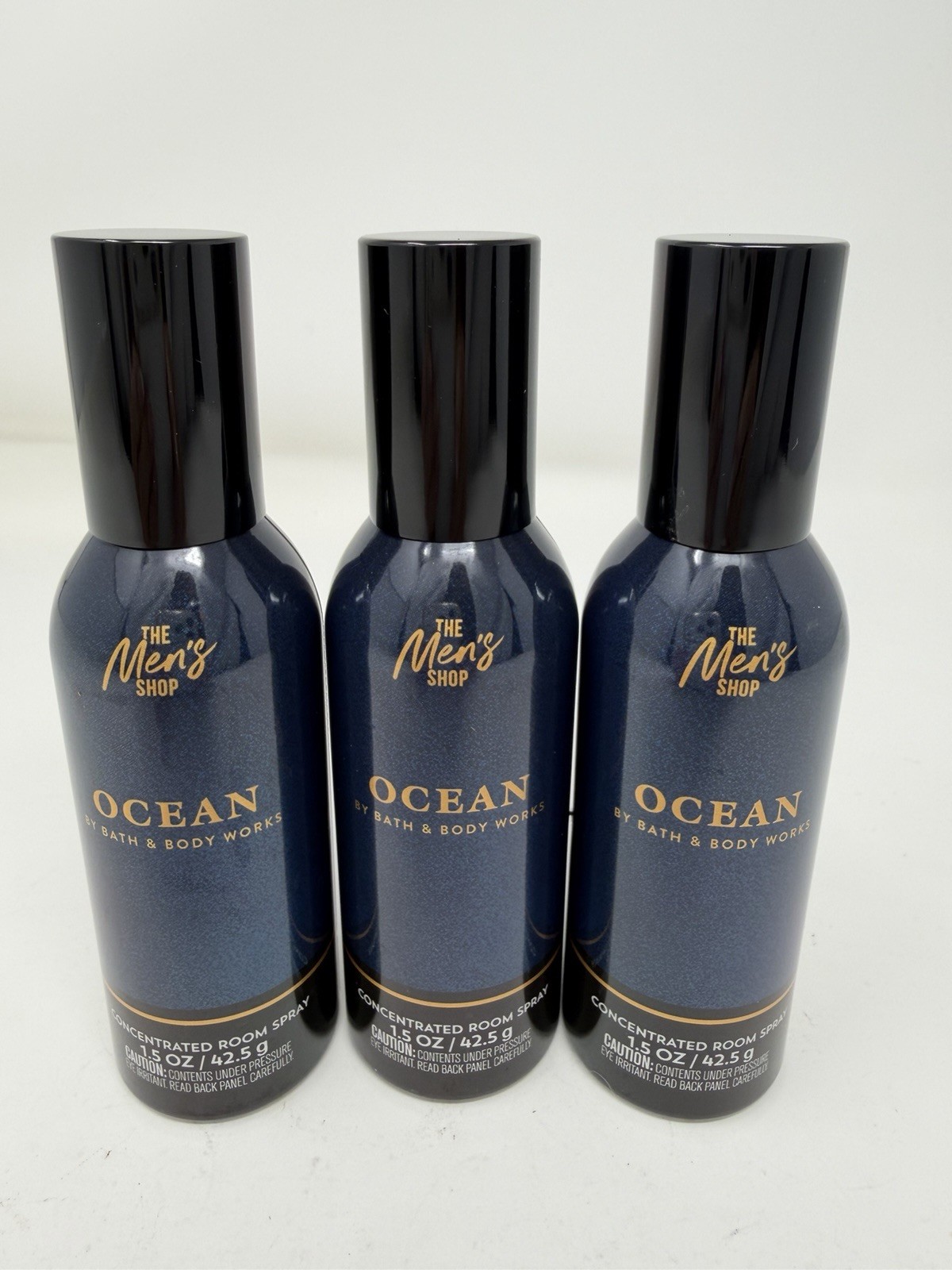 3x Bath & Body Works Ocean Concentrated Room Spray 1.5 Oz Free Ship!