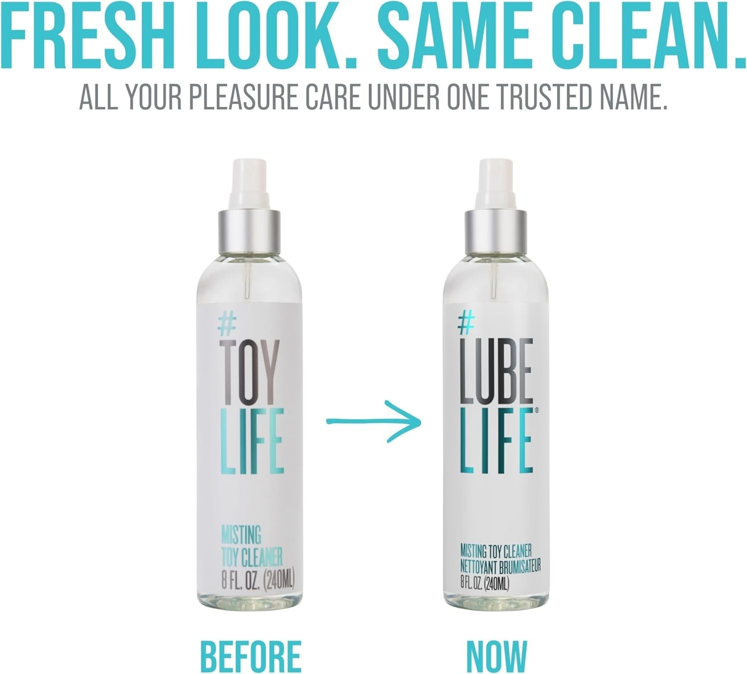 LUBELIFE All-Purpose Misting Toy Cleaner, Sprays Perfect, 8 fl oz | All-Purpo…
