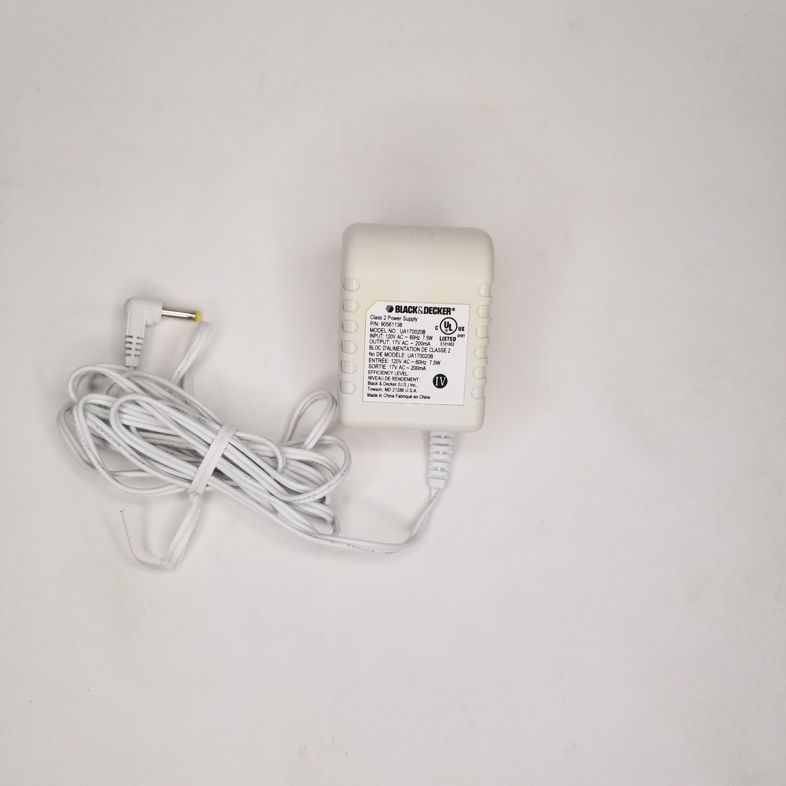 BLACK+DECKER CHV1410 Dustbuster – Power Adapter