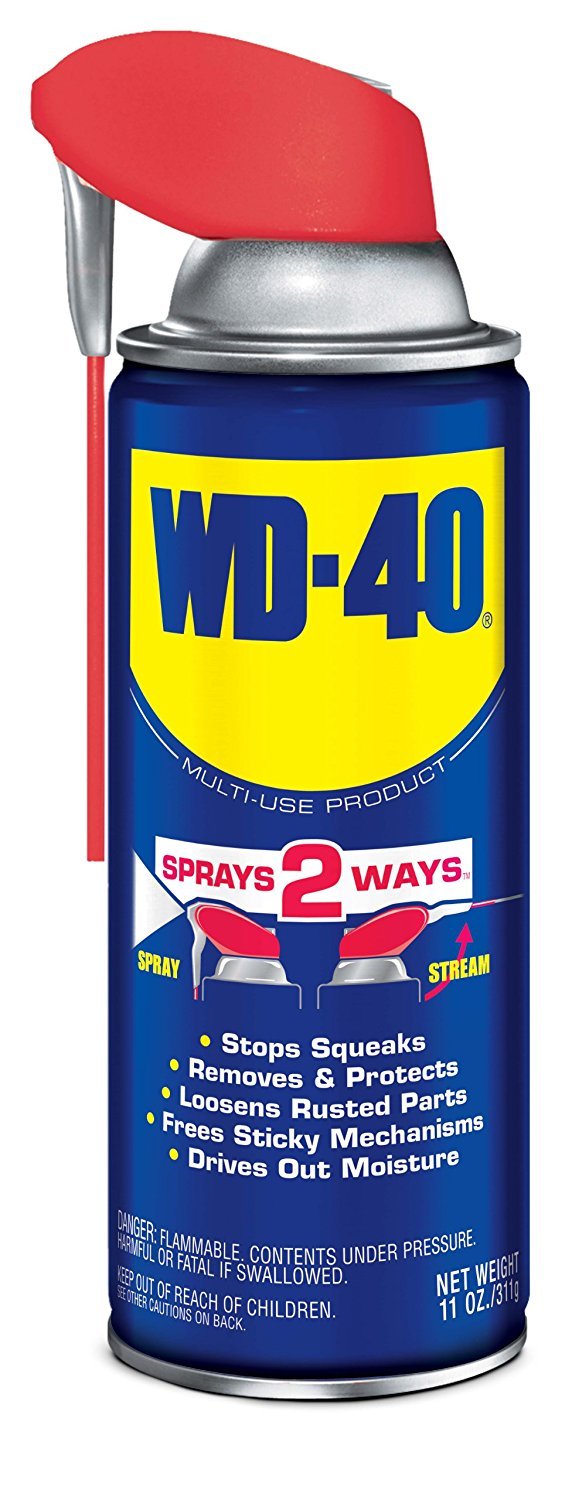 WD-40 11 oz. wd 40 SPRAYS 2 WAYS Lubricant Aerosol can 1,2,3,4