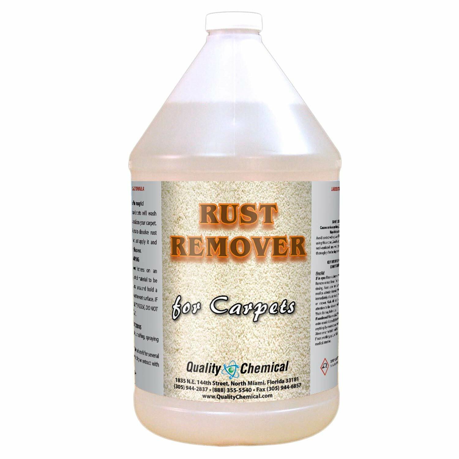 Rust Remover for Carpet / 1 Gallon (128 oz.)
