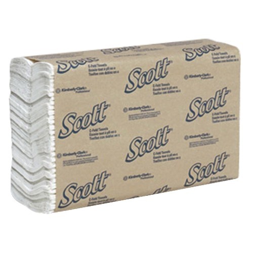 Kimberly Clark Scott C-Fold Towel White Paper 13.15″ L x 1.125″ W | 12 Pack/Case