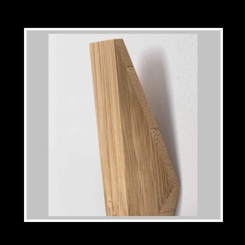 IKEA SKUGGIS Bamboo Single Wall Hook, 1 piece, 203.501.63