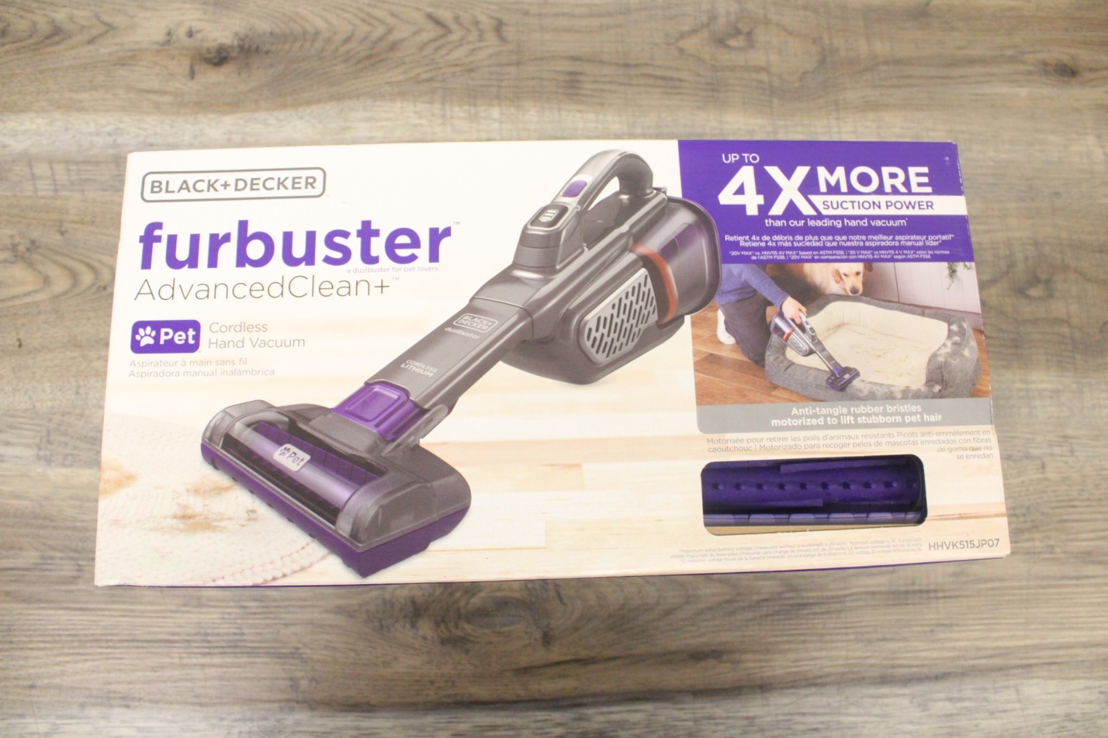 BLACK+DECKER HHVK515JP07 Dustbuster Advancedclean+(TM) Pet Hand Vacuum