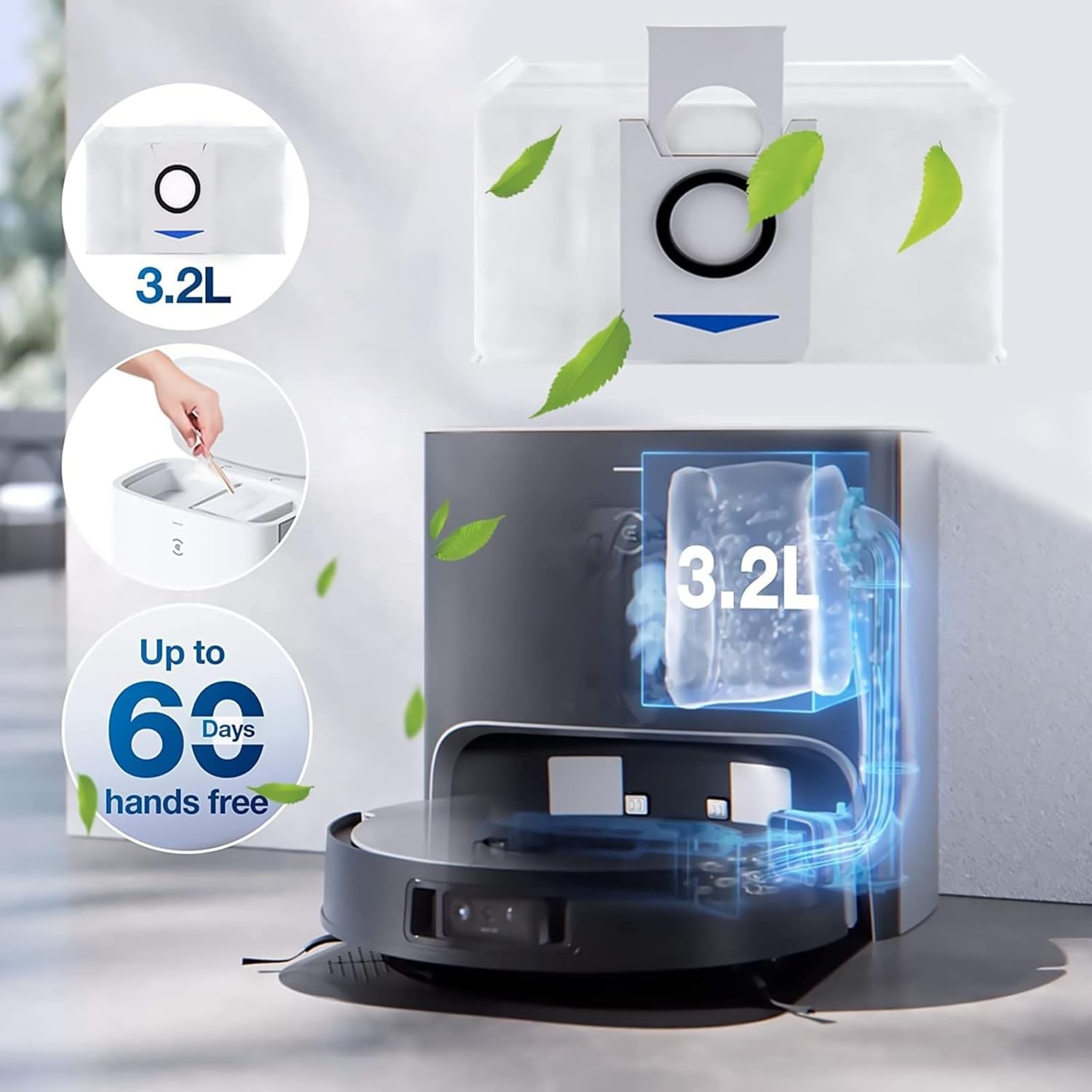 Replacement Parts for ECOVACS DEEBOT X1 OMNI Turbo T10 T20 Kit