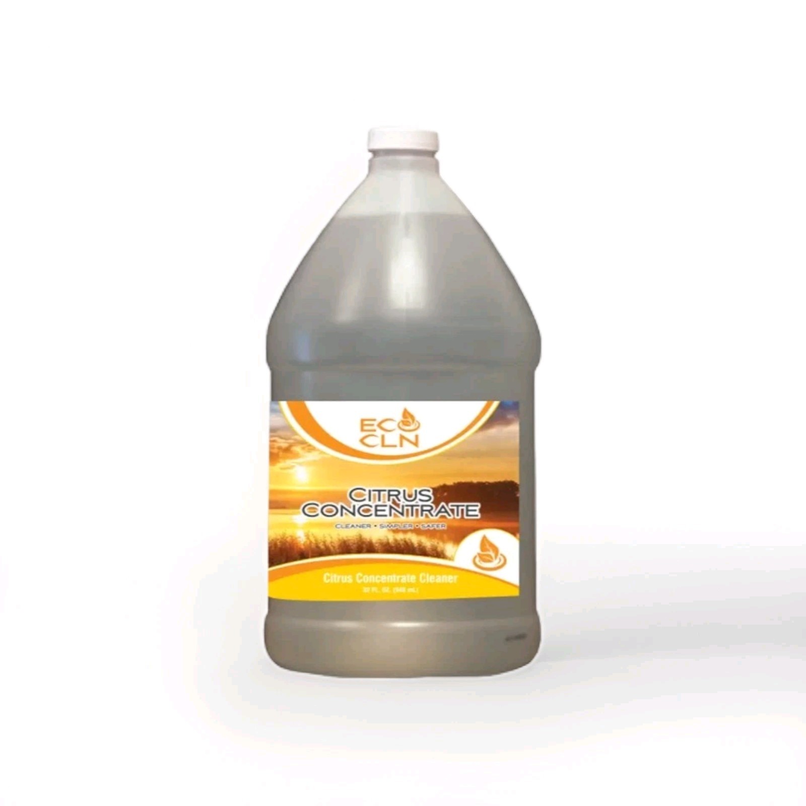 Eco Cln Citrus Concentrate 1 Gallon Natural Cleaner Dilute To Meet Your Needs