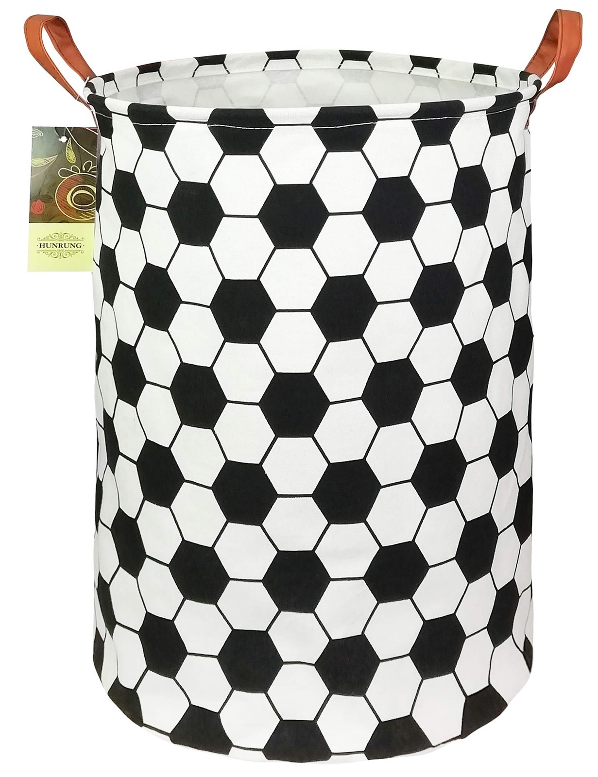 Laundry Hamper,Large Canvas Fabric Lightweight Storage Basket Toy Organizer D…