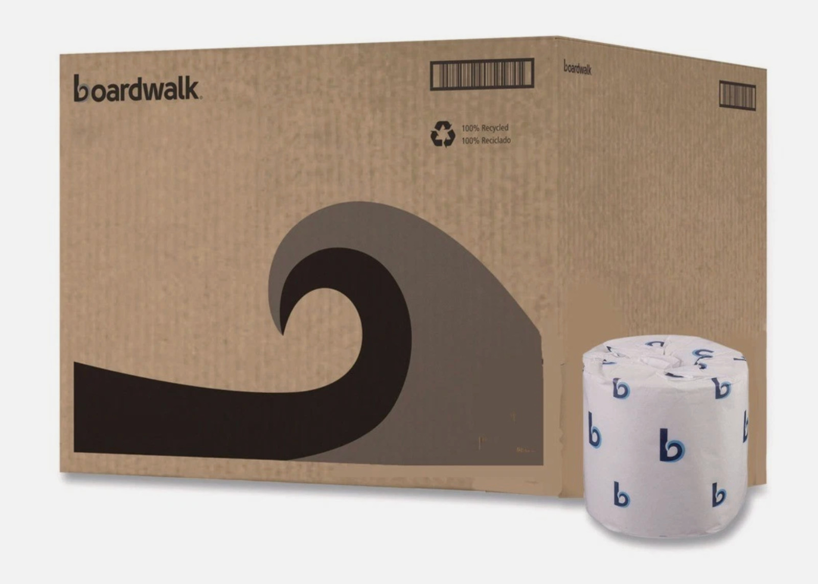 Boardwalk BWK6145 2-Ply Standard Septic Safe 4″ x 3″ Toilet Tissue 96/CT NEW!!!