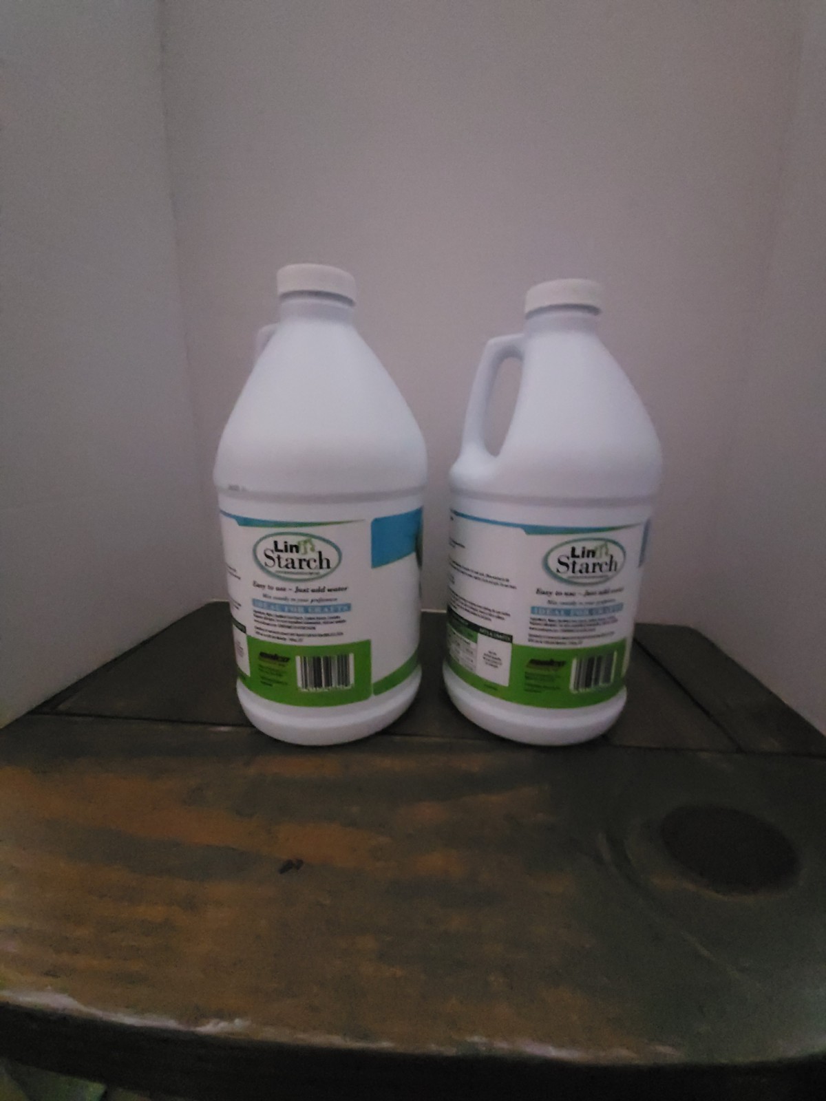 Malco Linit Starch Concentrated Liquid Laundry Starch 1 Gallon No Dyes No Bleach
