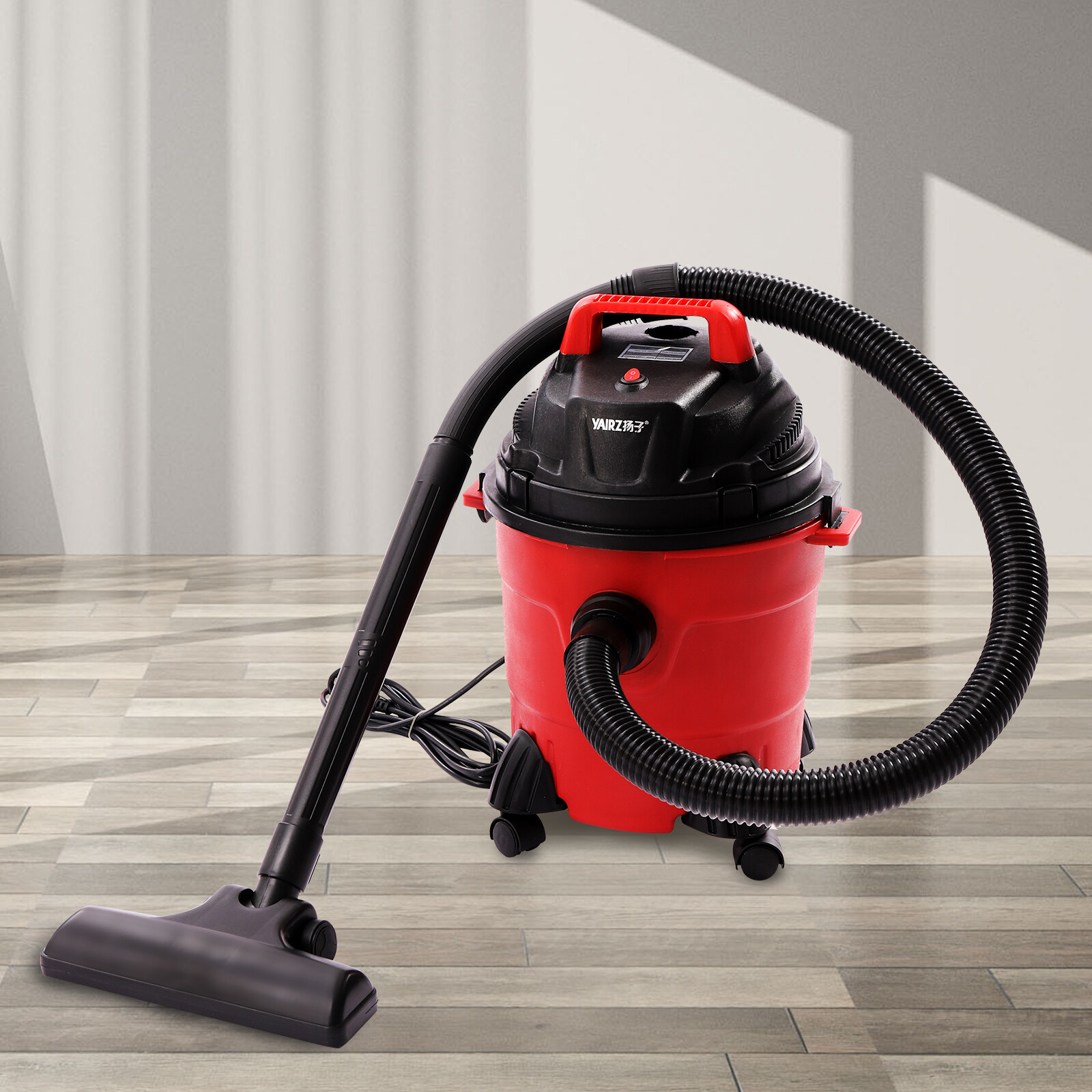 1000W Wet/Dry Vacuum Cleaner Portable?Heavy-Duty 3in1 w/ Attachments for House