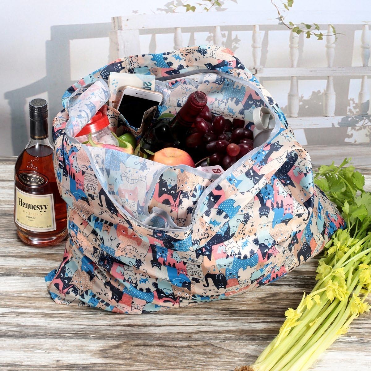 Compact Folding Tote Bag – Eco-Friendly, Portable Shopping for Everyday Use