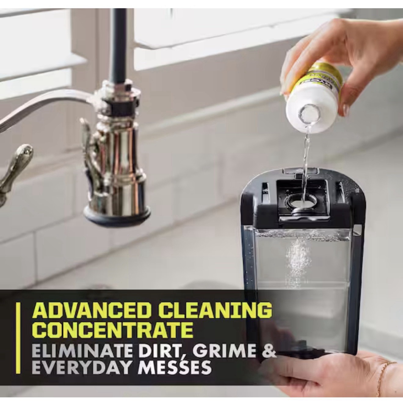 Ryobi ONE+ HP 18V Cordless SWIFTClean Wet/Dry Stick Mop and Vacuum