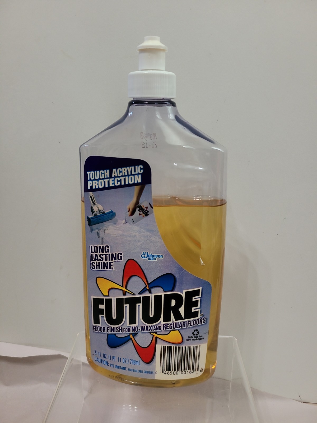 VTG 1997 Future Pledge Floor Finish 27oz Johnson Wax 80% Full Atomic Design Prop