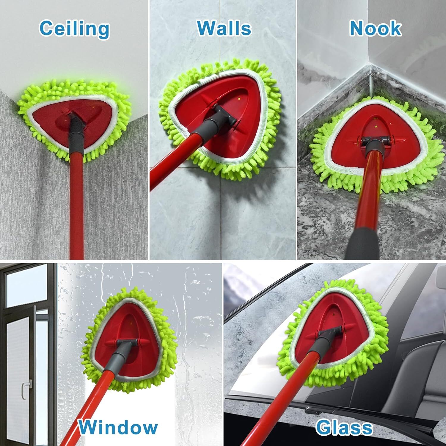 Spin Mop Heads Replacements for Ocedar Easywring 1 Tank System 3 Pack…