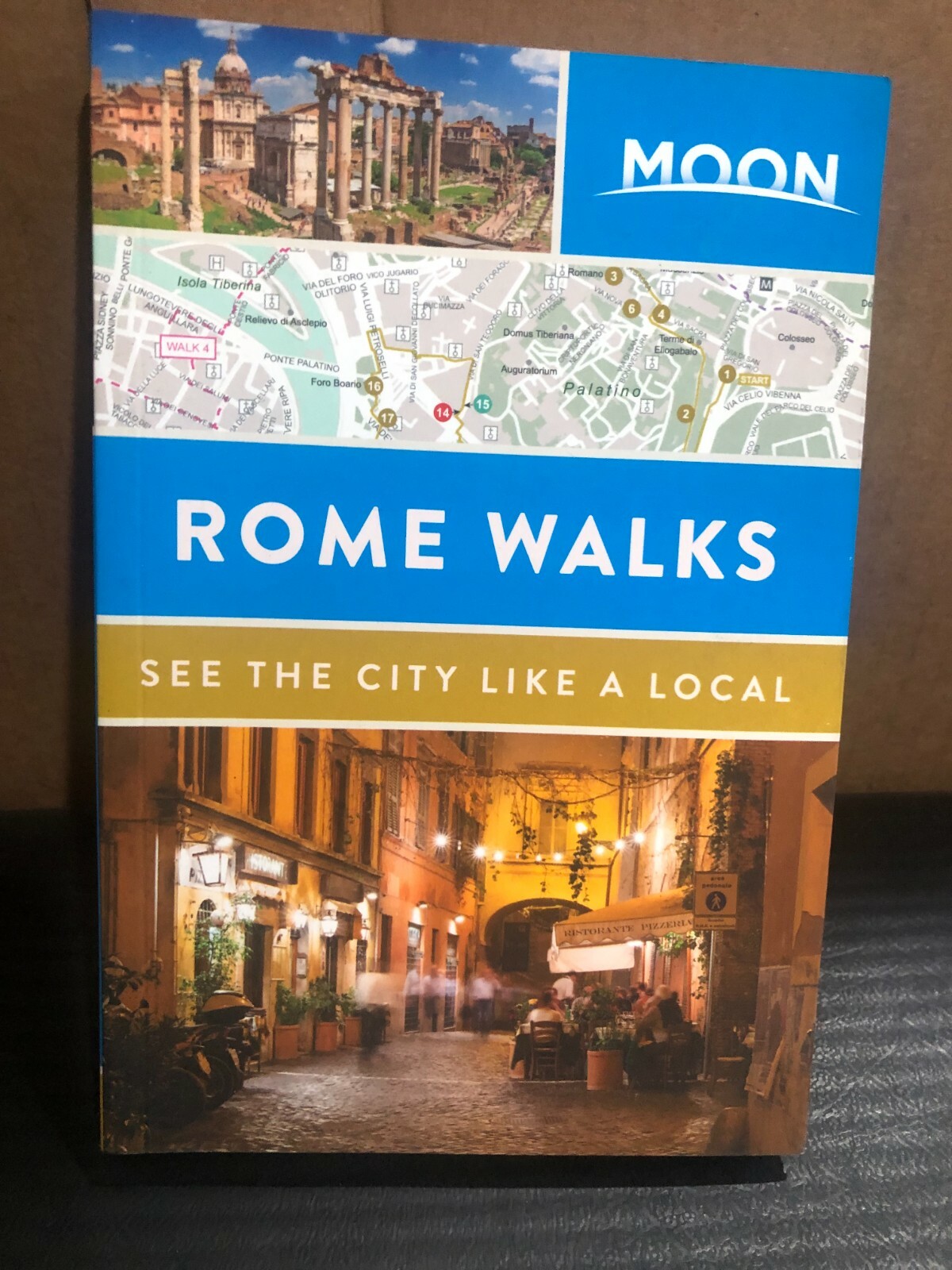 MOON ROME WALKS TRAVEL GUIDE FREE SHIPPING