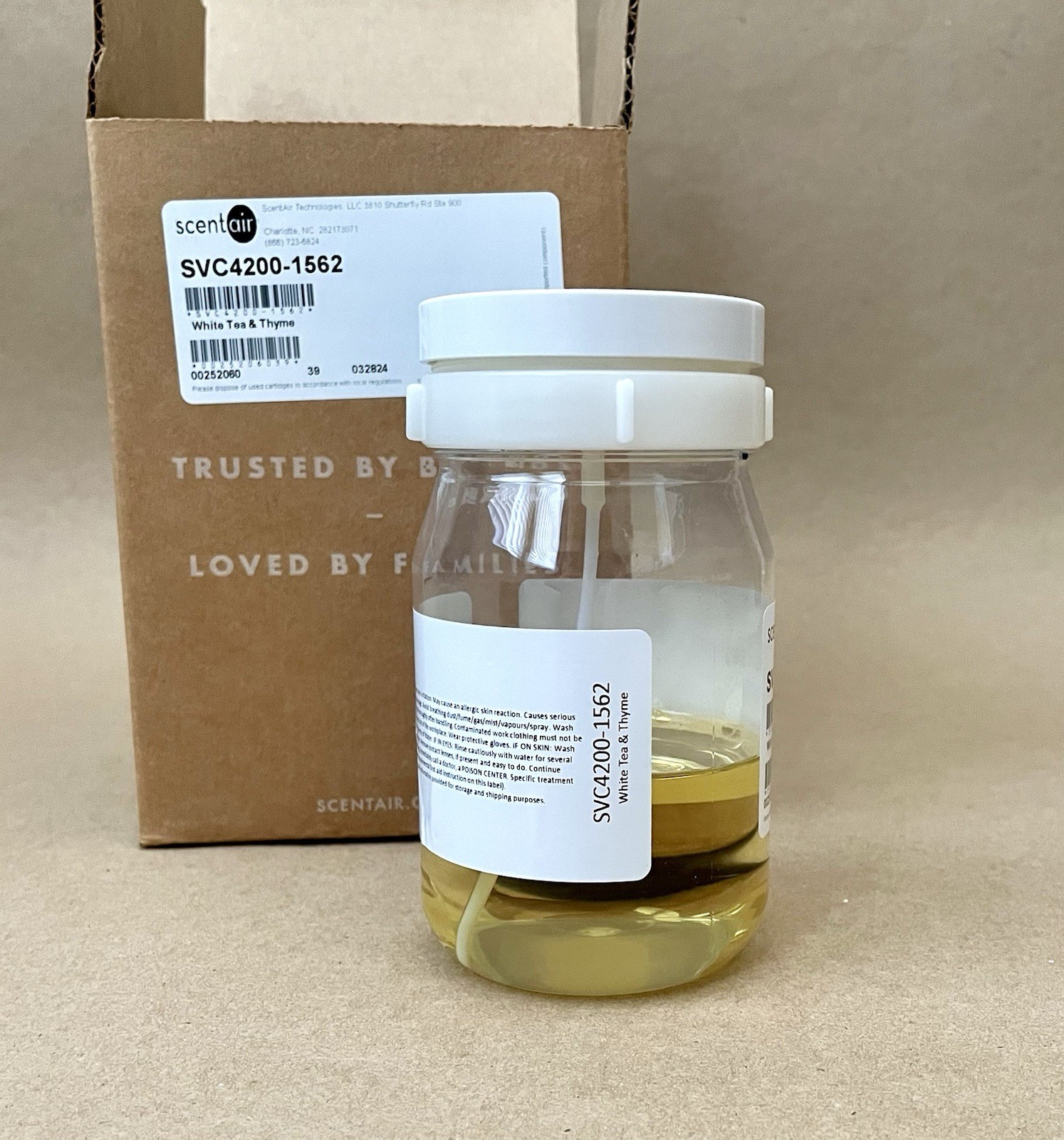 ScentAir Cartridge White Tea & Thyme, SVC4200-1562 Scent Breeze Model NEW!