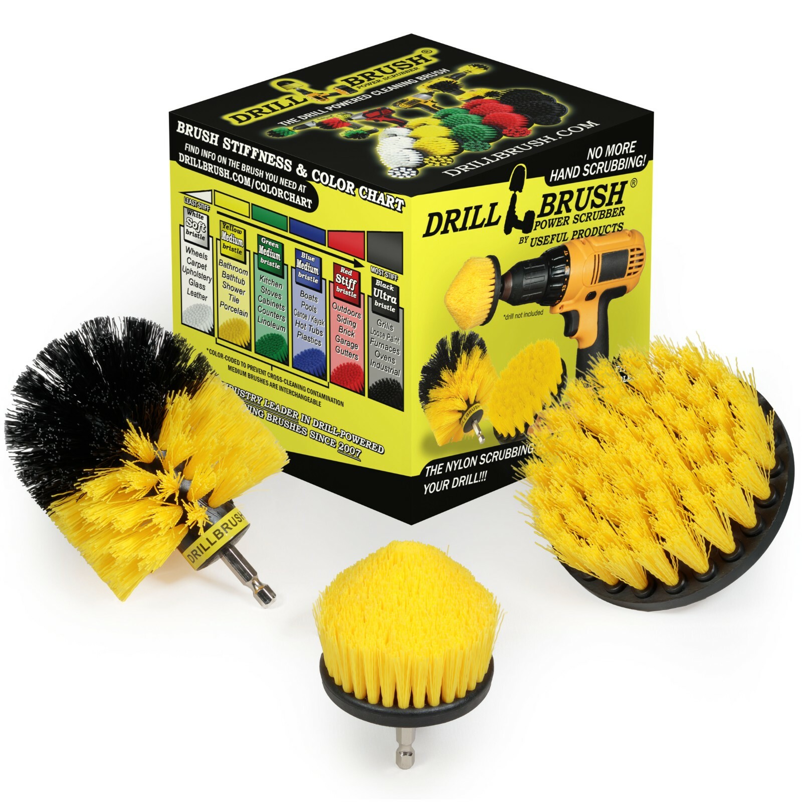 Toilet Brush – Bathroom Cleaner – Bathroom Set – Shower Cleaner – Grout Cleaner