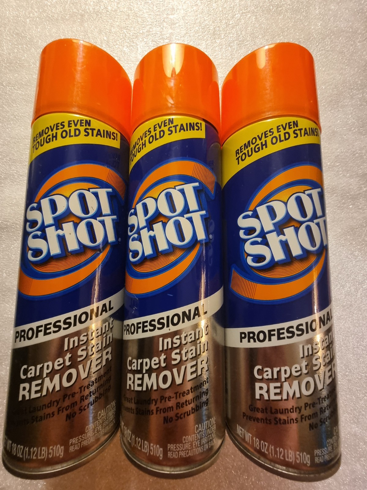 Spot Shot 18 oz Instant Carpet Stain Remover, Professional Cleaner, 1 Count, NEW