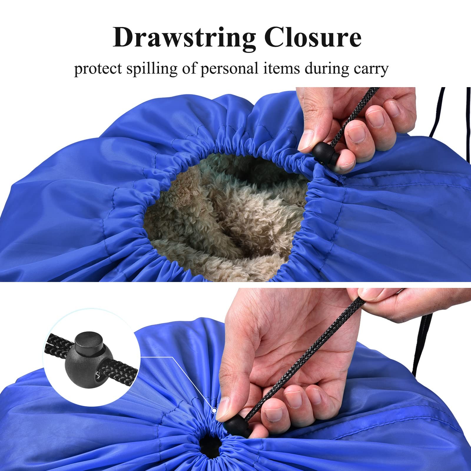 OTraki Heavy Duty Large Laundry Bags 2 Pack 28 x 45 inch XL Drawstring Travel