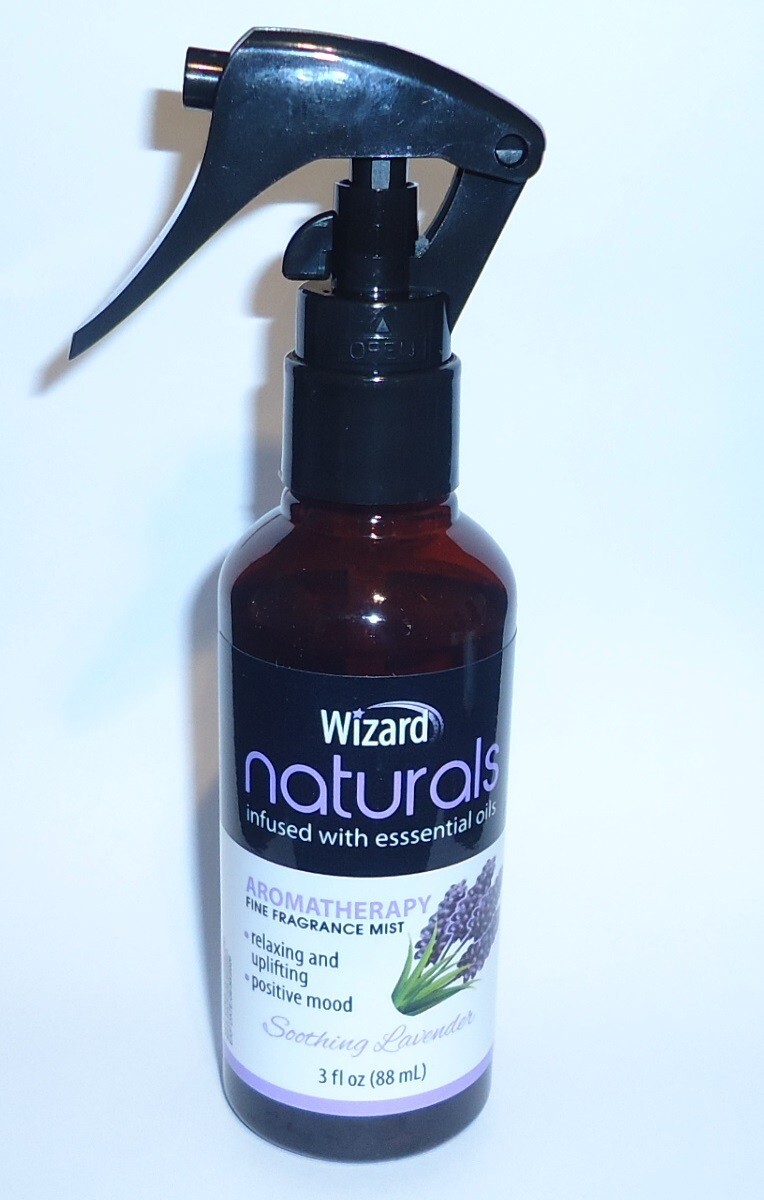 12 Wizard Naturals Fine Fragrance Mist Essential Oils Soothing Lavender Eac 3 oz