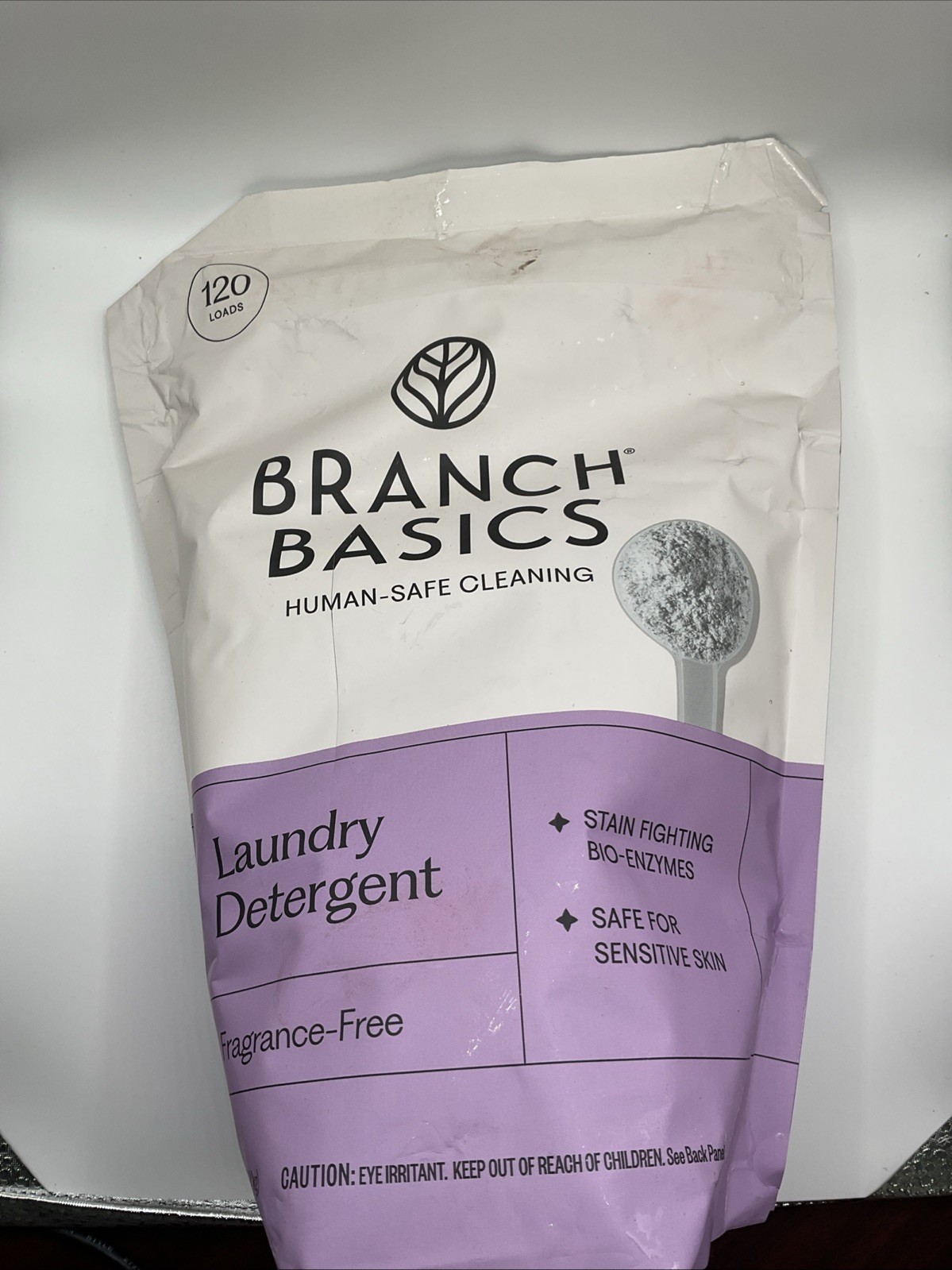 {D2} Branch Basics 1 Bag Laundry Detergent 4 Lb & 120 Loads NEW