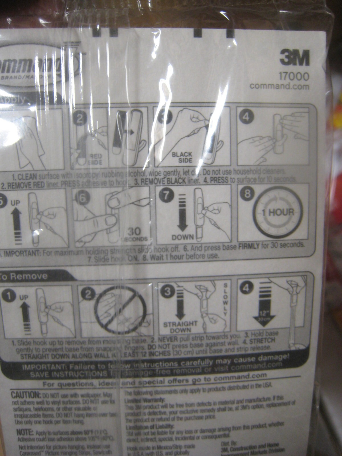 12 yes 12 3M 17000 Command White Damage-Free Utility Hooks Medium 3 lbs Capacity