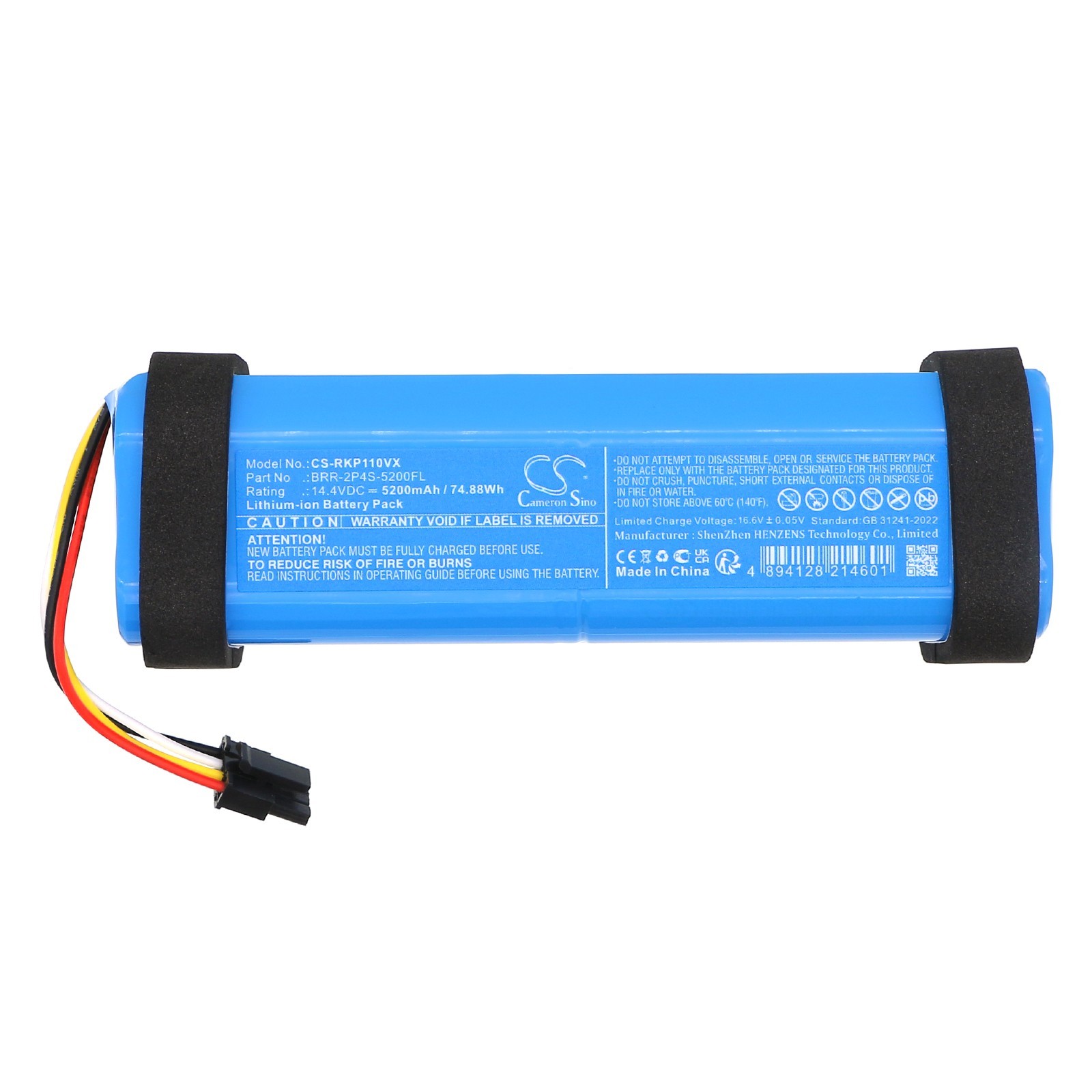 BATTERIE 5200mAh Type BRR-2P4S-5200FL For Roborock A8600RR P10 Pro, Q5 Q50ULE