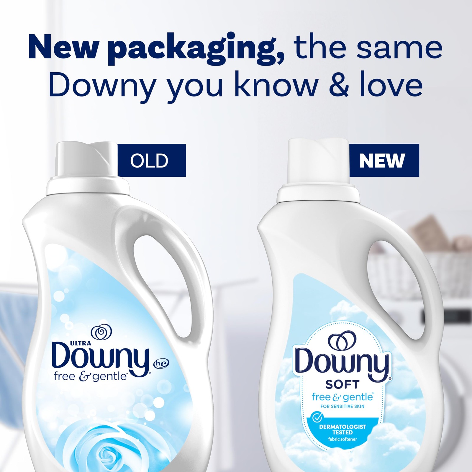Downy Free & Gentle Fabric Softener (Fabric Conditioner) 111 fl oz