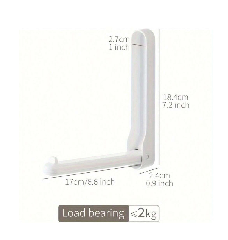 1 pc Foldable Hanger Space Saver Hook Closet Organizer Rack