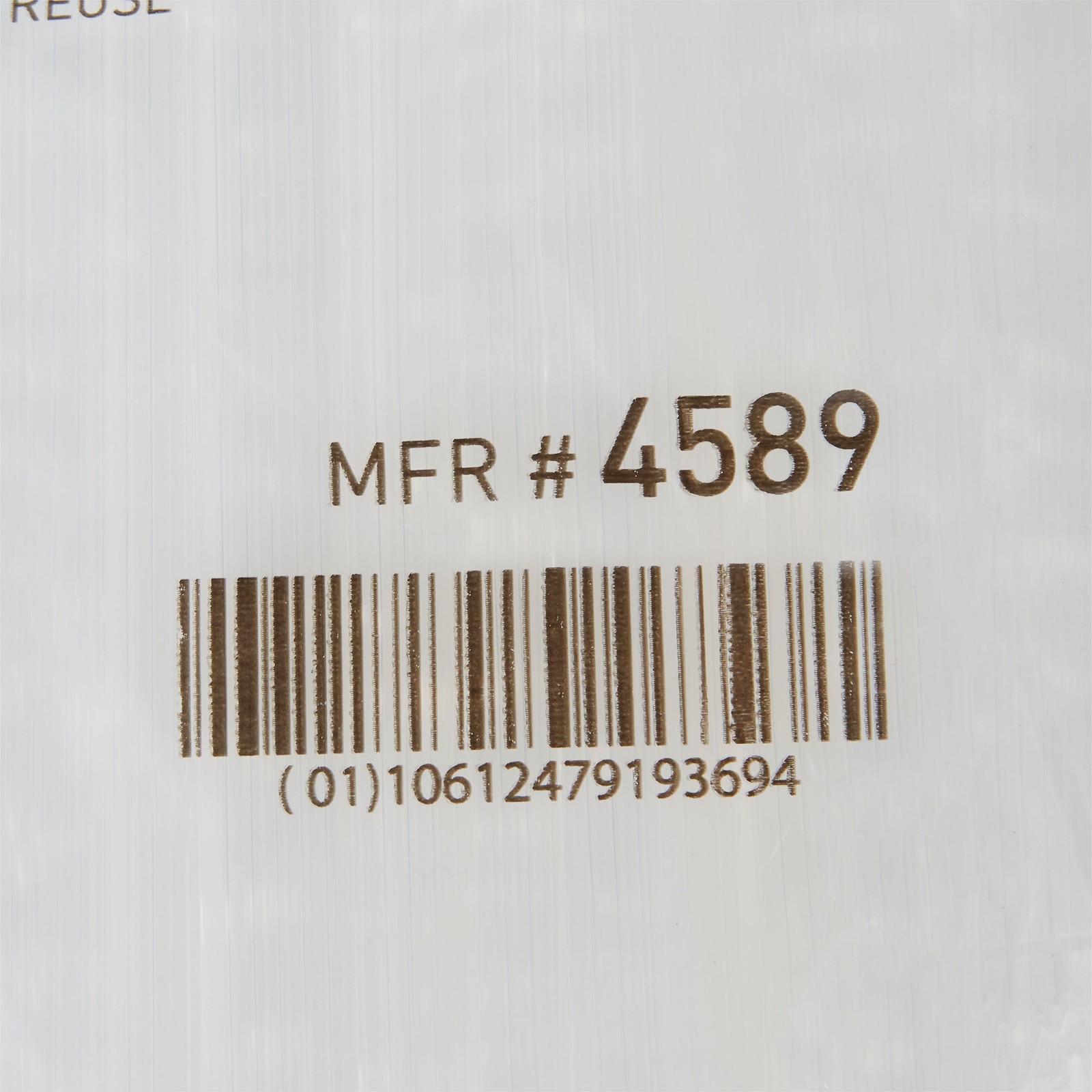 McKesson Zipper Closure Reclosable Bag 12 X 12 Inch 4 mil Polyethylene 100 Ct