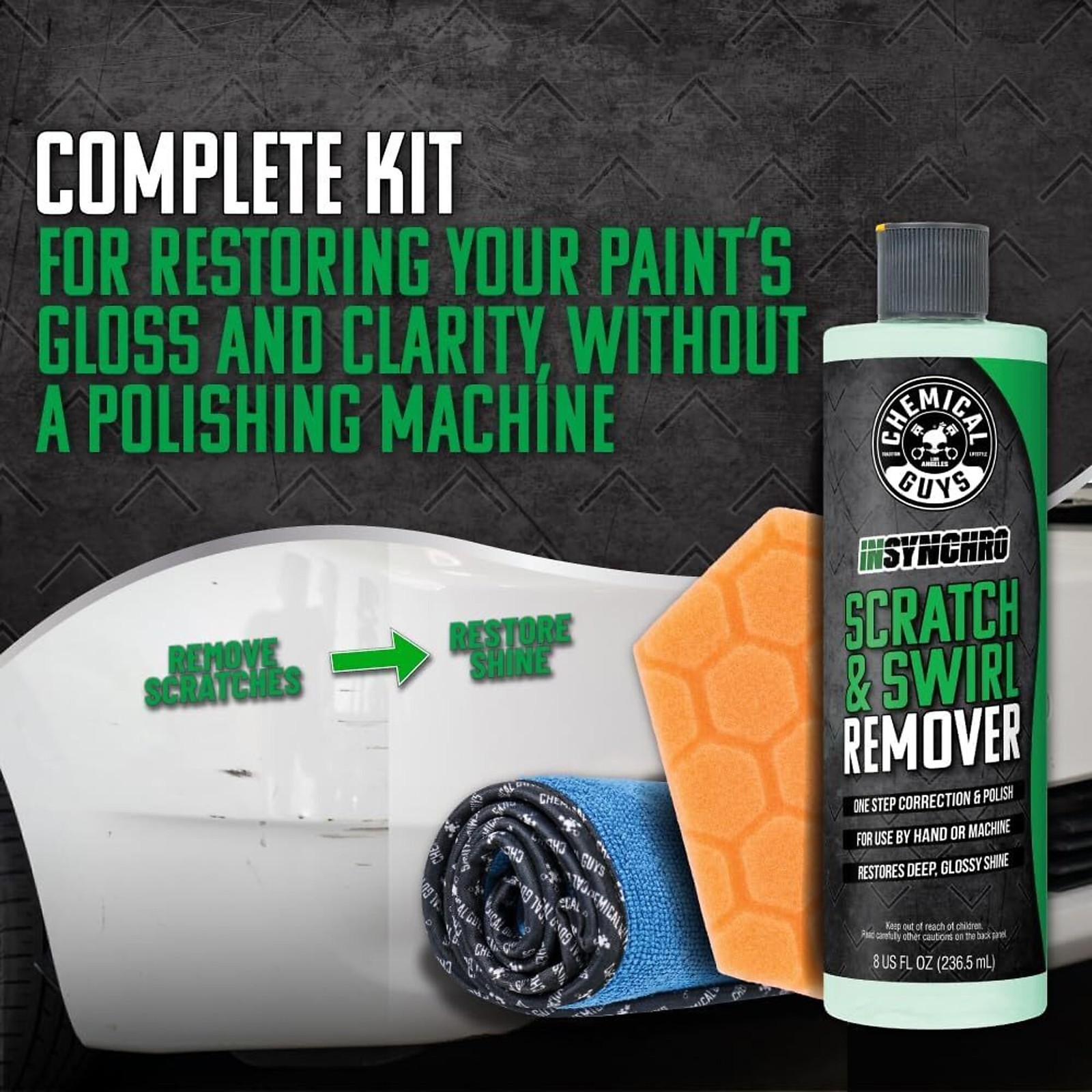 Chemical Guys Insynchro Scratch & Swirl Remover Kit