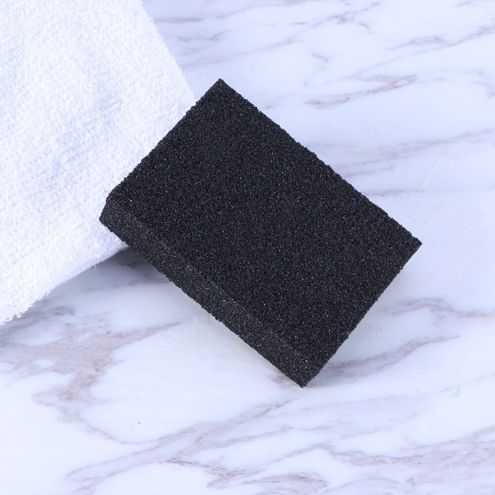 5PCS melamine sponge foam pads sanding sponge kitchen cleaning sponge Black