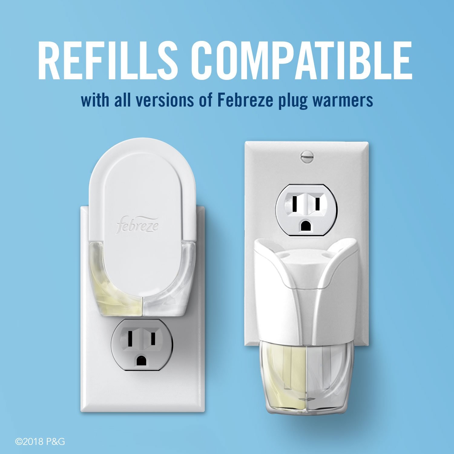 Febreze Plug Starter Kit 1 Count (Pack of 1), White