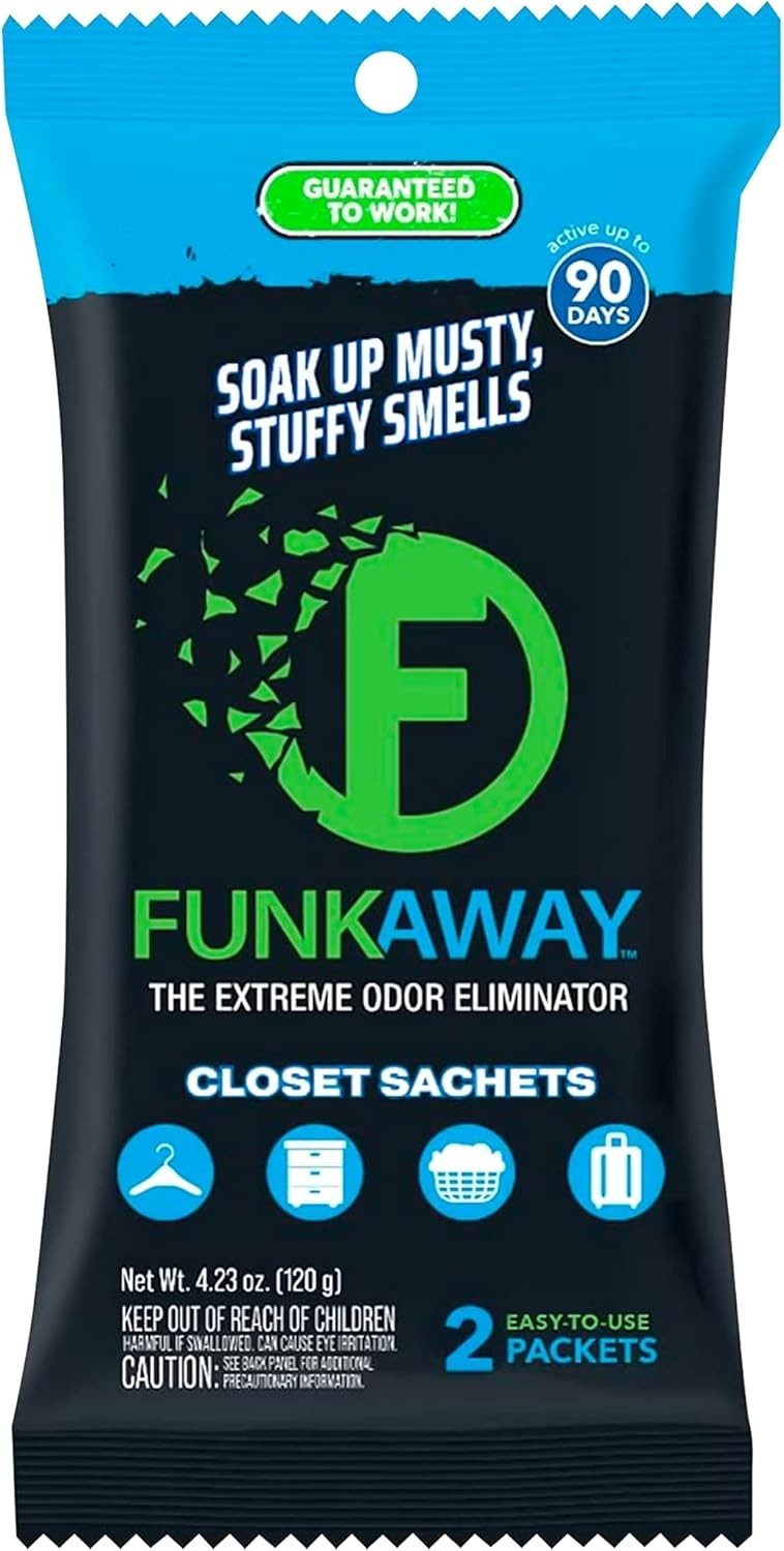 Say Goodbye to Stinky Spaces – Extreme Odor Eliminating Sachet, 90-Day Freshness