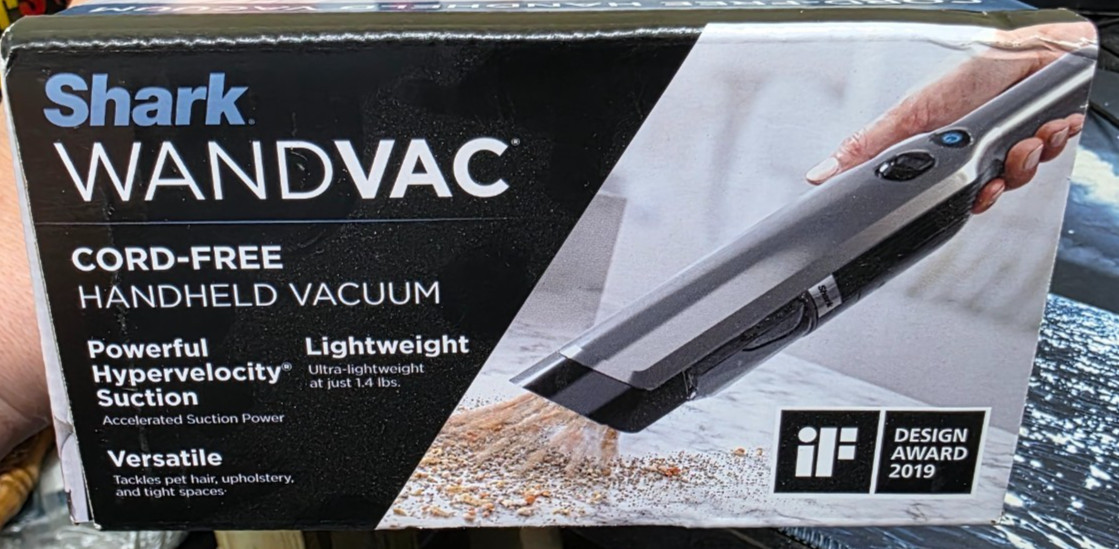 Shark WV201 WANDVAC Cordless Hand Vacuum Lightweight 1.4 lbs *NEW*