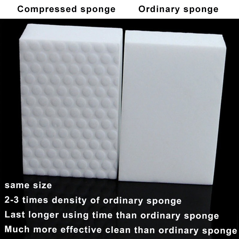 20pcs Compressed Melamine Magic Sponges Multi-Purpose Cleaning Tools – NEW