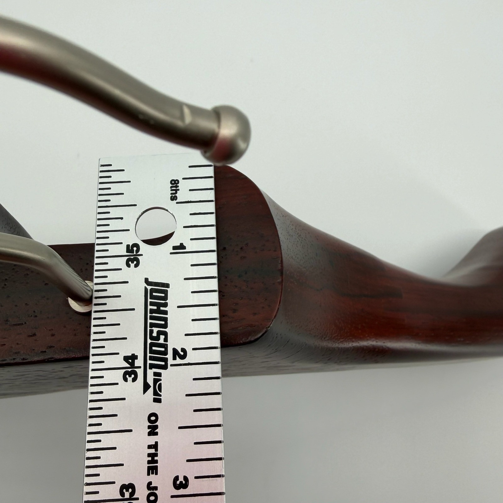 Butler Luxury Tailor Made Suit Hanger Wooden Velvet Trouser Bar Wide Shoulder