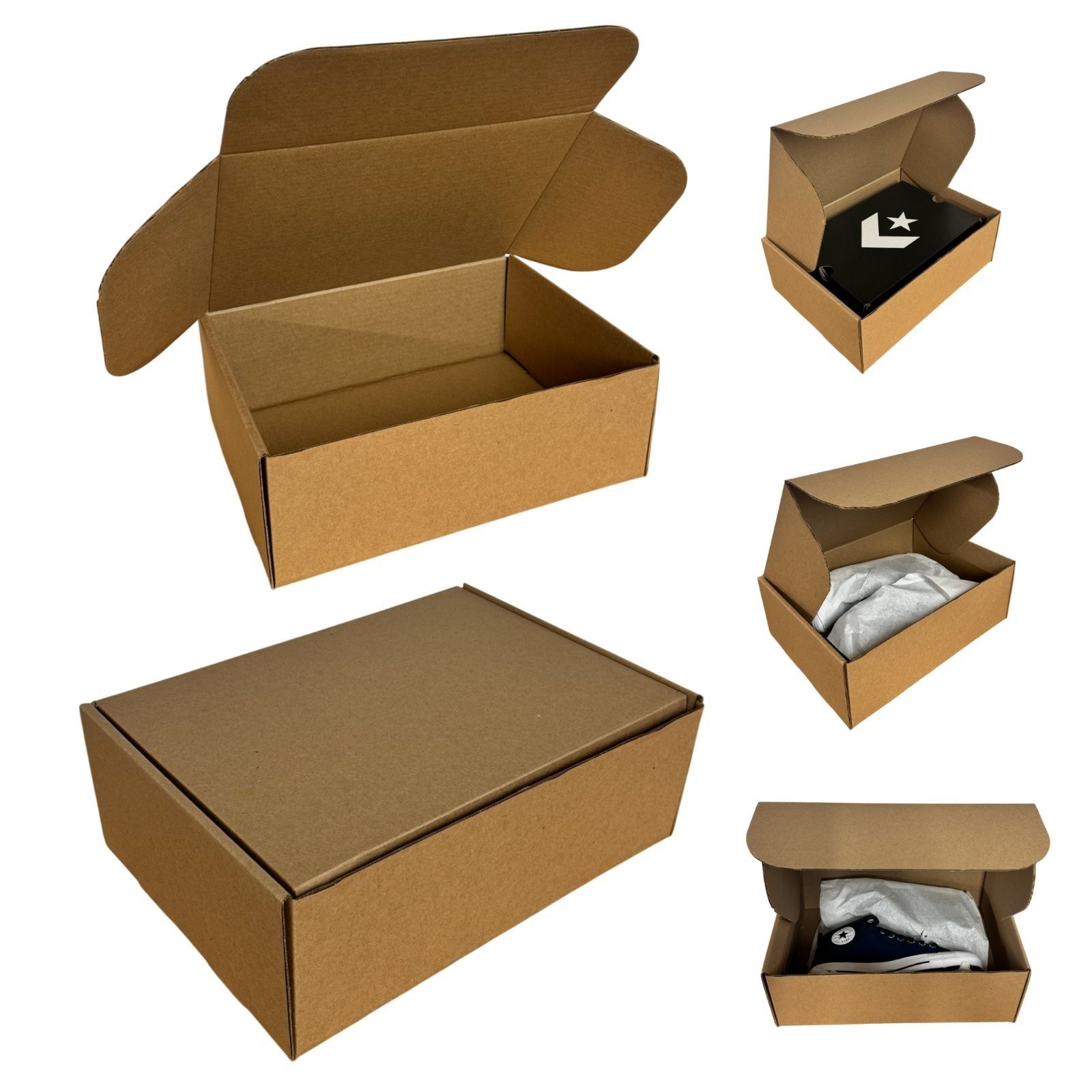 Shipping and Replacement Shoe Box Large Size – 15″ X 10.5″ X 5.25″ Heavy Duty