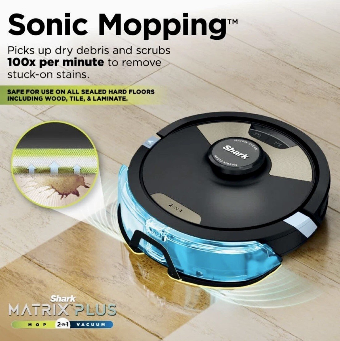 Shark vacuum Matrix Plus AI Ultrra 2in1 Robot& Mop with Sonic Mopping NEW!!!