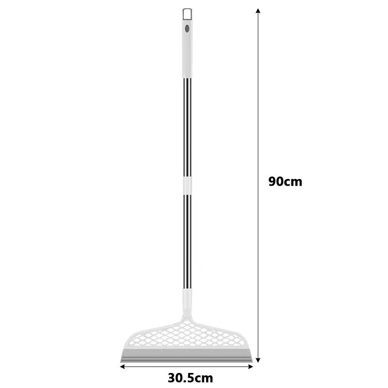 Silicone Broom Floor Cleaning Squeegee Pet Hair Dust Brooms Bathroom Floor