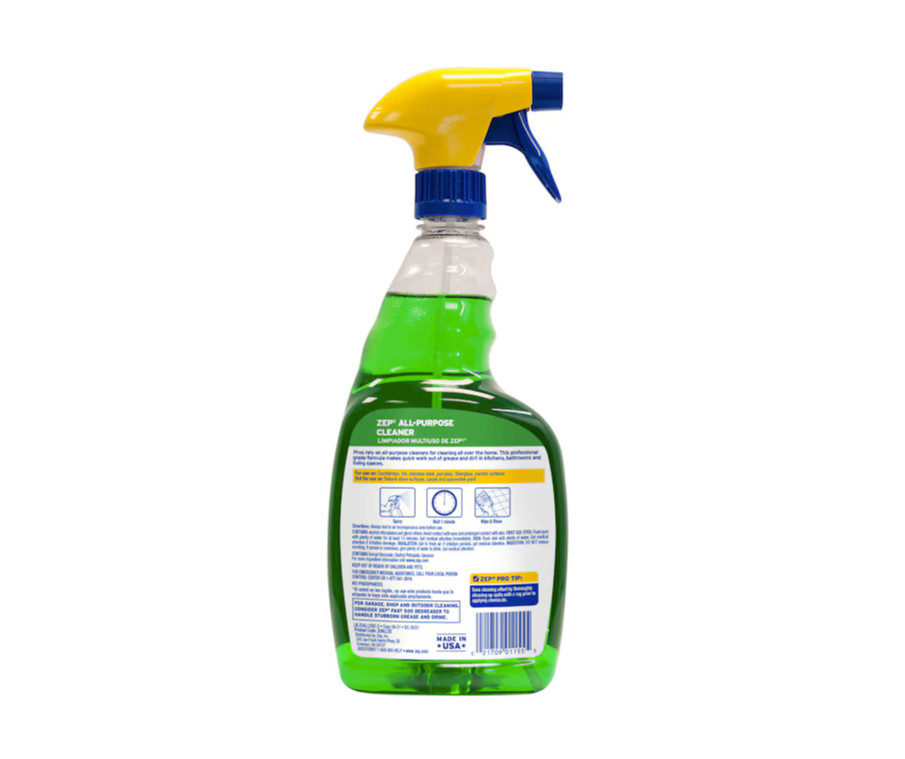 Zep 32-fl oz Pleasant Liquid All-Purpose Cleaner Spray Cleaning Powerful Pro NEW